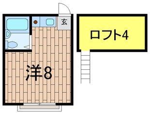 ホワイトエミ－ルの物件間取画像